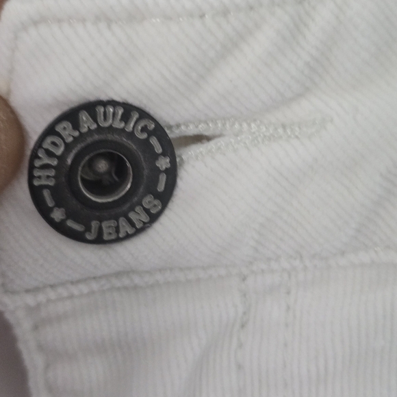 Hydrolic jeans women's,color white straight leg in size 10 - Picture 12 of 15